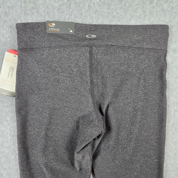 NWT Champion Leggings Womens Size Large Gray Reversible Hidden Pocket - Picture 4 of 14